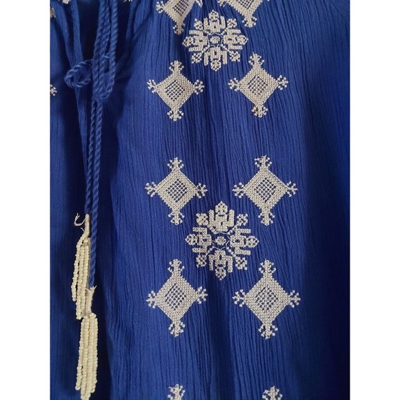 John Paul Richard Tops Tunic Womens S, Embroidery, 18.5 Inch Of Armp To Armp - Picture 5 of 7